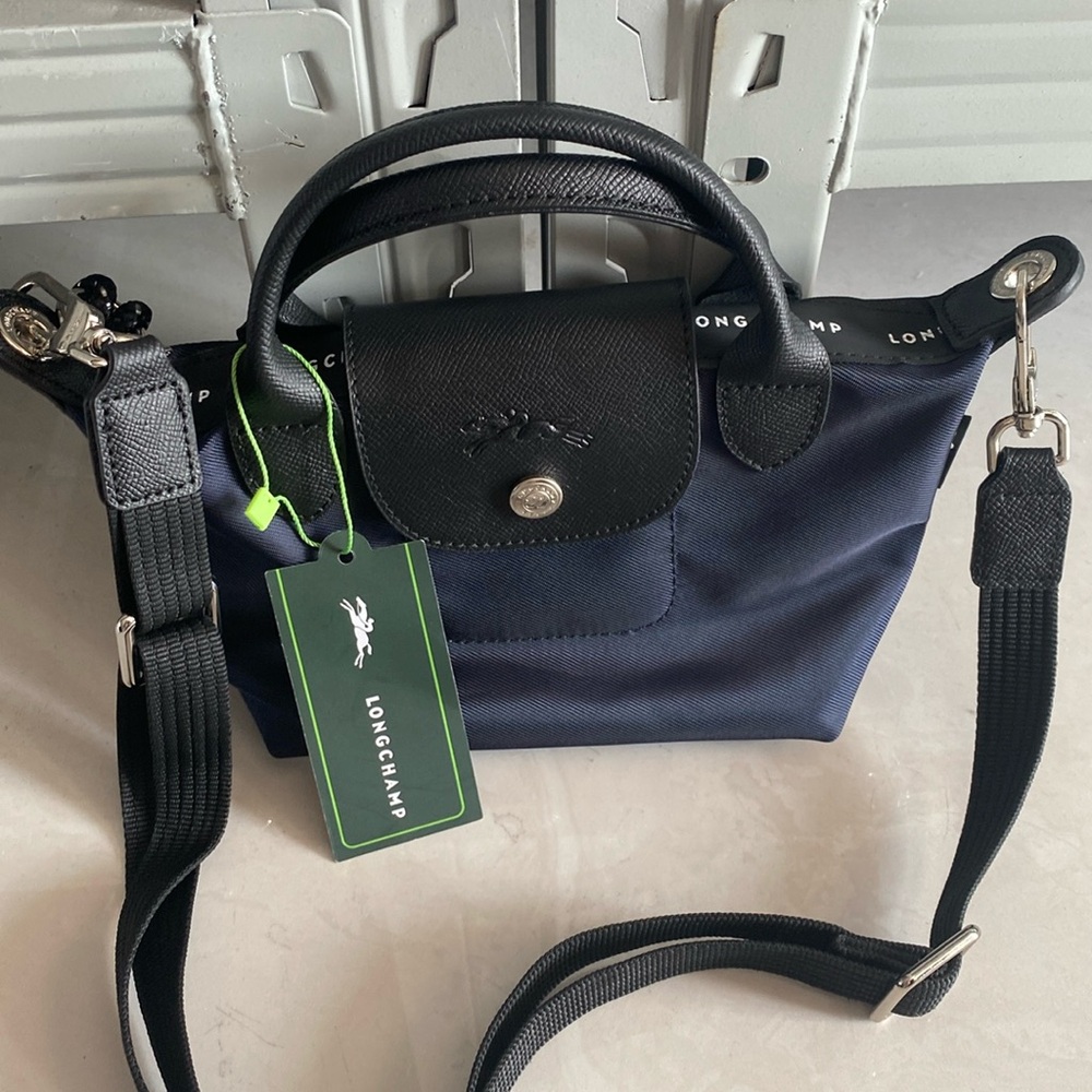 Longchamp Le Pliage Energy XS Blue Handbag